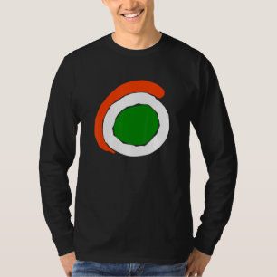 T-shirt Inde  Drapeau de l'Inde  Drapeau indien Cartes ind