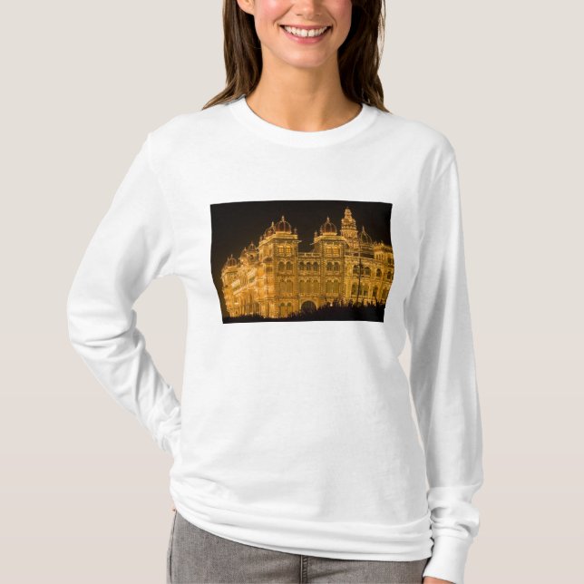 T-shirt INDE, Karnataka, Mysore : Palais de Majaraja (b. (Devant)