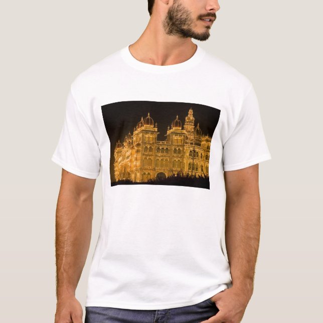 T-shirt INDE, Karnataka, Mysore : Palais du Majaraja (b. (Devant)