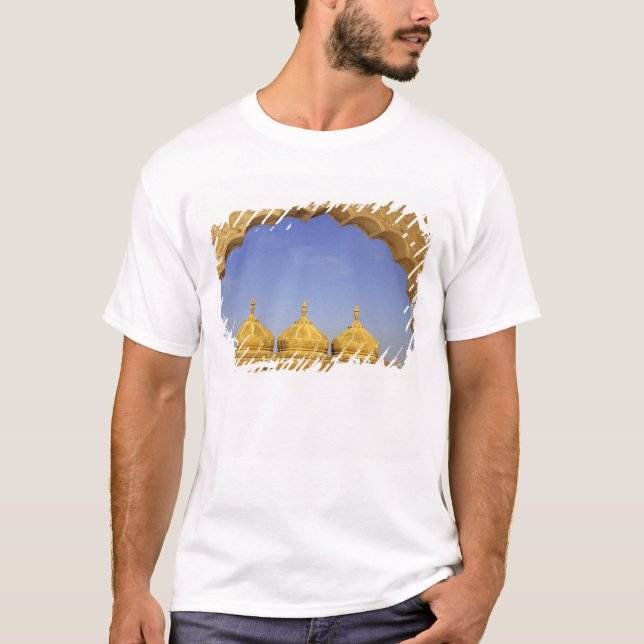 T-shirt Inde, Rajasthan, Jaisalmer. Dômes en grès (Devant)