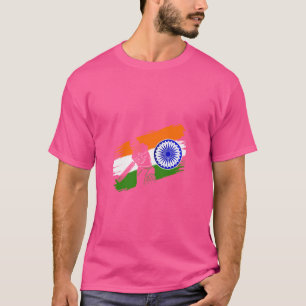 T-shirt Inde Ventilateur de cricket drôle de cricket amour