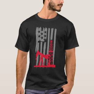 T-shirt Indépendance américaine du drapeau américain du pé
