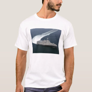 T-shirt Indépendance des navires de combat dans le golfe d