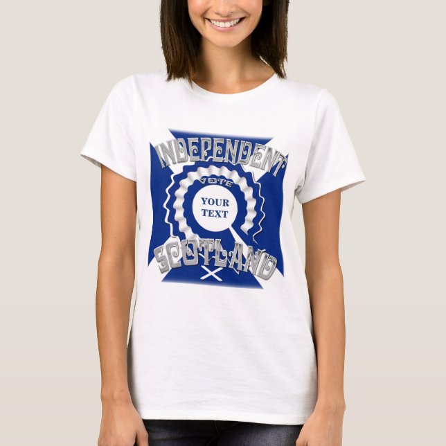T-shirt Indépendance écossaise (Devant)