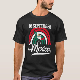 T-shirt Indépendance mexicaine 16 sept 2022 Mexique Pride