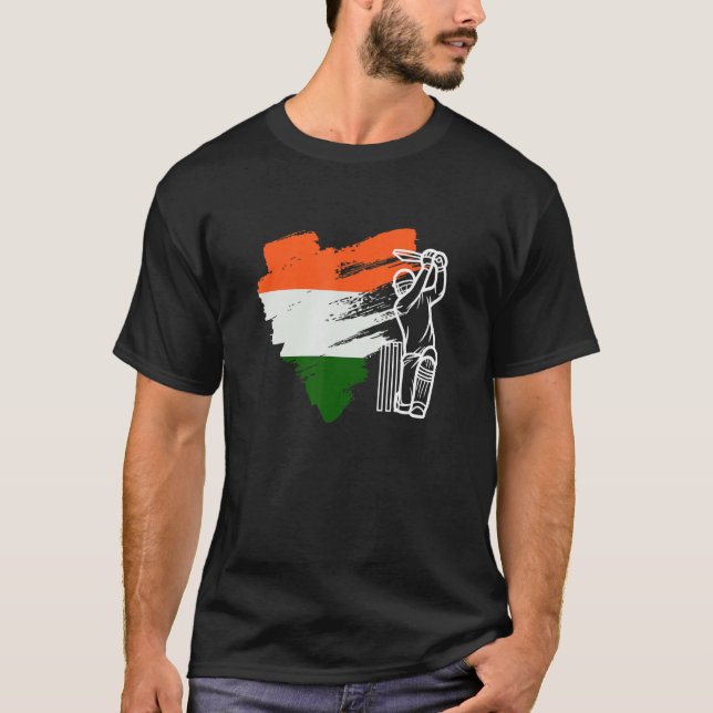 T-shirt India cricket (Devant)