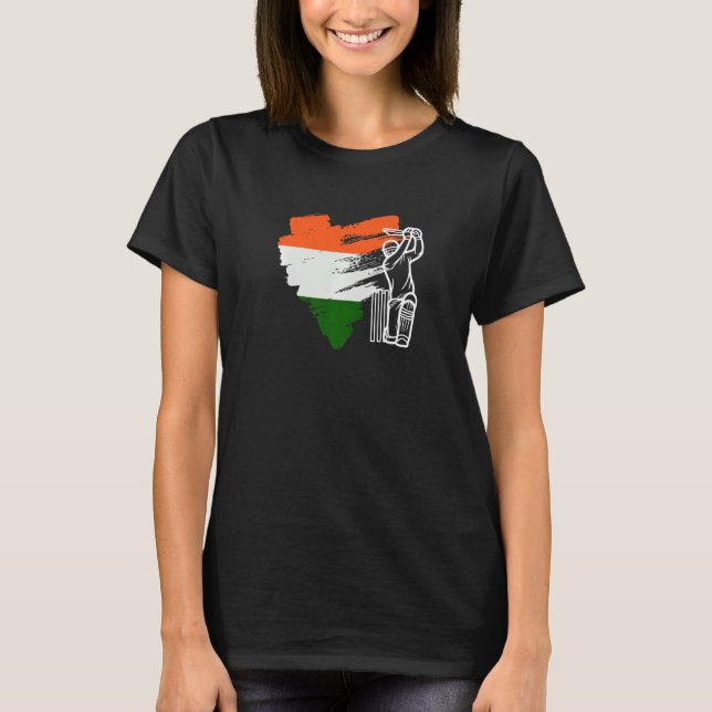 T-shirt India cricket   (Devant)