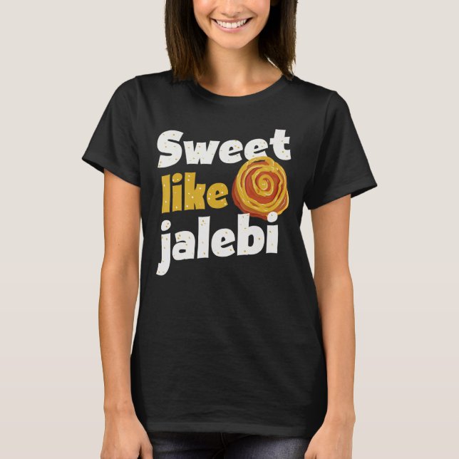 T-shirt India Sweet comme Jalebi (Devant)