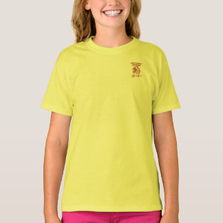 T-shirt Indian Hills Chiefs Girls' Yellow School Pride Tee