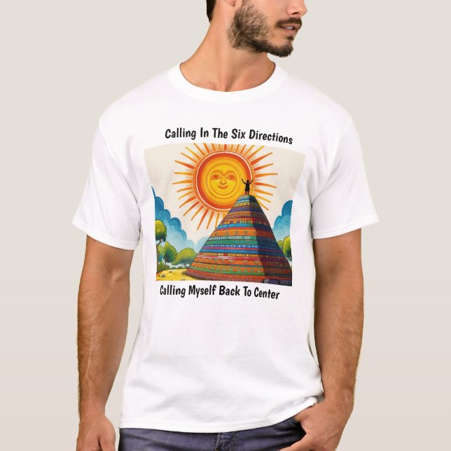 T-shirt Indian Mound - Retour au centre (Devant)