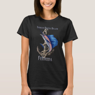 T-shirt Indian Rocks Beach Floride Espadon Marlin Océan