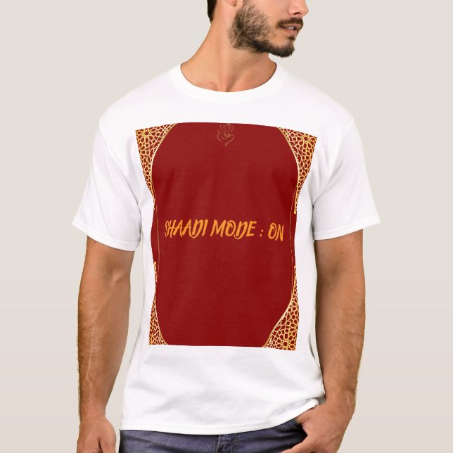 T-shirt Indian Wedding Family T Shirt Design (Devant)