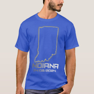 T-shirt Indiana America Astronomy Total Solar Eclipse 2024
