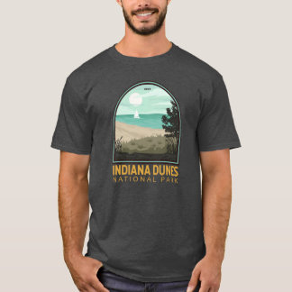 T-shirt Indiana Dunes National Park Vintage Emblem