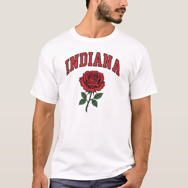 T-shirt Indiana Heritage in Bloom (Devant)