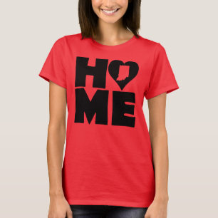 T-shirt Indiana Home Heart State Tees