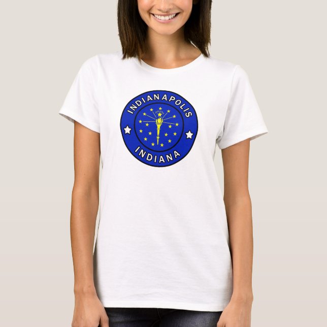 T-shirt Indianapolis Indiana (Devant)