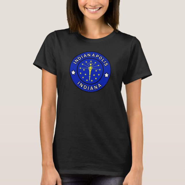 T-shirt Indianapolis Indiana (Devant)