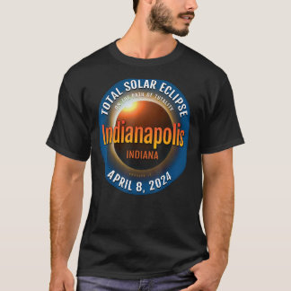 T-shirt Indianapolis Indiana IN Total Solar Eclipse 2024 3