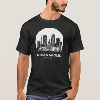T-shirt Indianapolis Ville Indiana