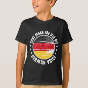 T-shirt Indicateur Allemand _ _ Ne Me Faites Pas Utiliser