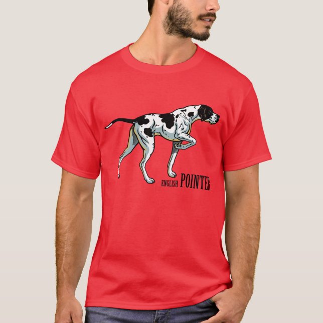 T-shirt indicateur anglais (Devant)