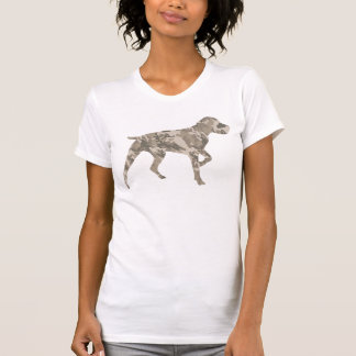 T-shirt Indicateur aux cheveux courts allemand