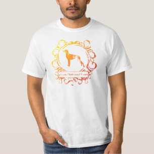 T-shirt Indicateur aux cheveux courts allemand patiné chic