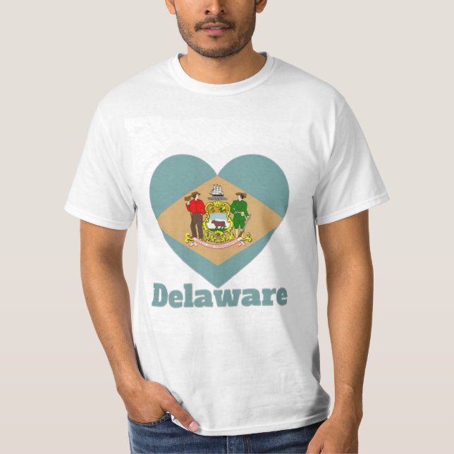 T-shirt Indicateur cardiaque du Delaware (Devant)