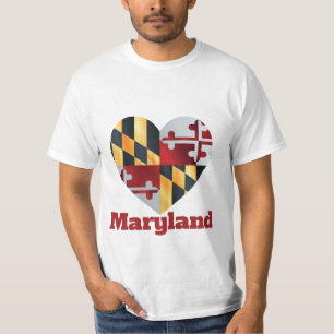 T-shirt Indicateur cardiaque du Maryland