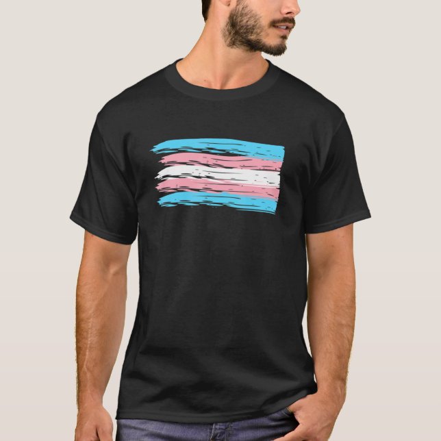 T-shirt Indicateur Csd De Priorité Transgenre (Devant)