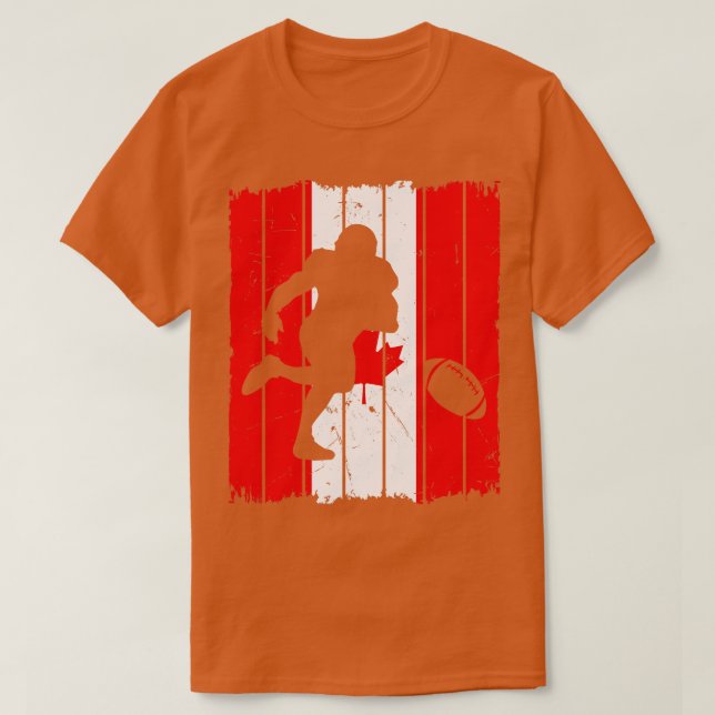T-shirt Indicateur de Joueur Canada (Design devant)