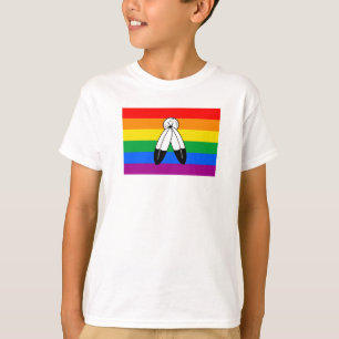 T-shirt Indicateur de la fierté LGBTQ+ bipolaire