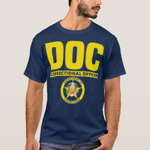 T-shirt Indicateur de ligne gris mince de l'agent péniten