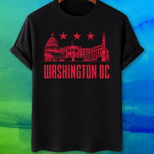 T-shirt Indicateur de repère de Washington (Créateur téléchargé)