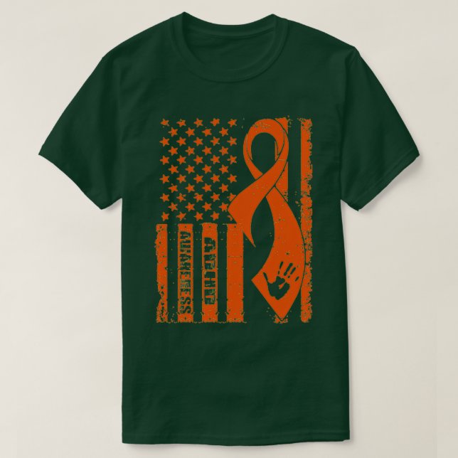 T-shirt Indicateur de sensibilisation à la maladie de TDAH (Design devant)