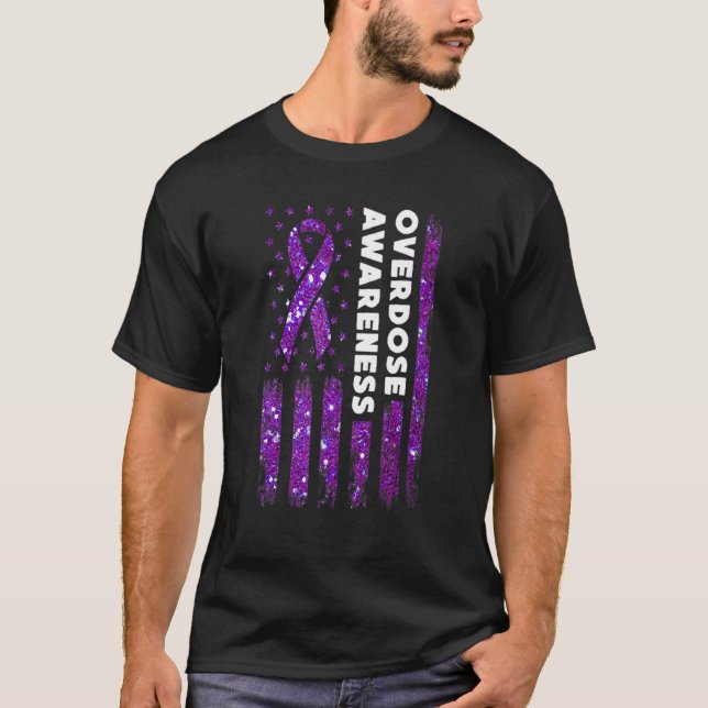 T-shirt Indicateur de sensibilisation à la surdose Toxicit (Devant)
