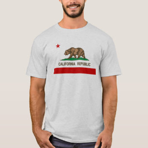 T-shirt Indicateur d'état de la Californie Vintage