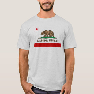 T-shirt Indicateur d'état de la Californie Vintage