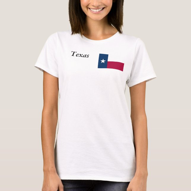 T-shirt Indicateur d'état du Texas (Devant)