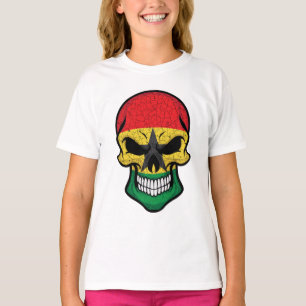 T-shirt Indicateur du crâne souriant du Ghana