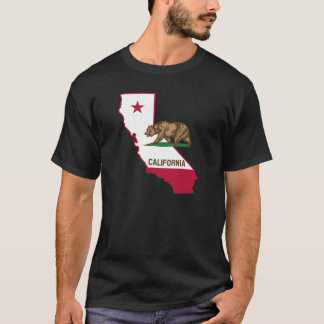 T-shirt Indicateur et drapeau de Californie