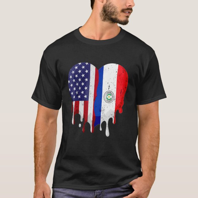 T-shirt Indicateur H du Mois du patrimoine hispanique amér (Devant)
