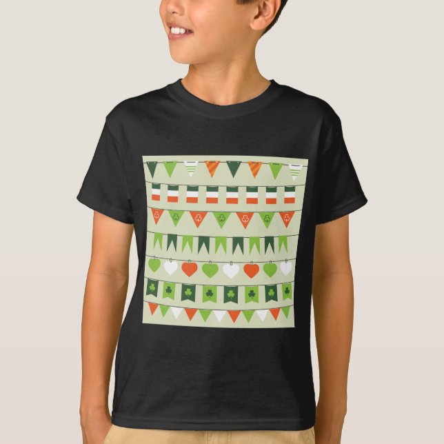 T-shirt indicateur Jour de la Saint Patrick (Devant)