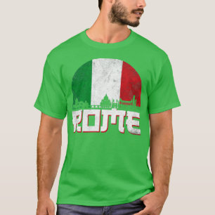 T-shirt Indicateur Rome Skyline Italie