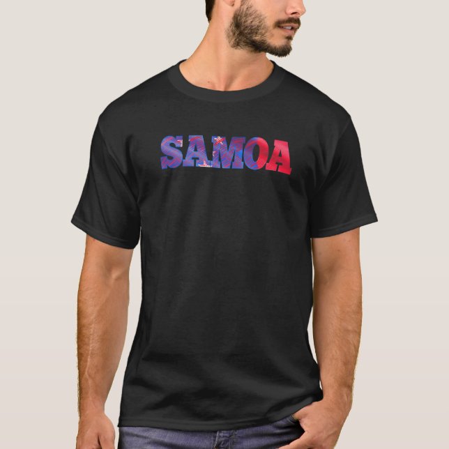 T-shirt Indicateur Samoa (Devant)
