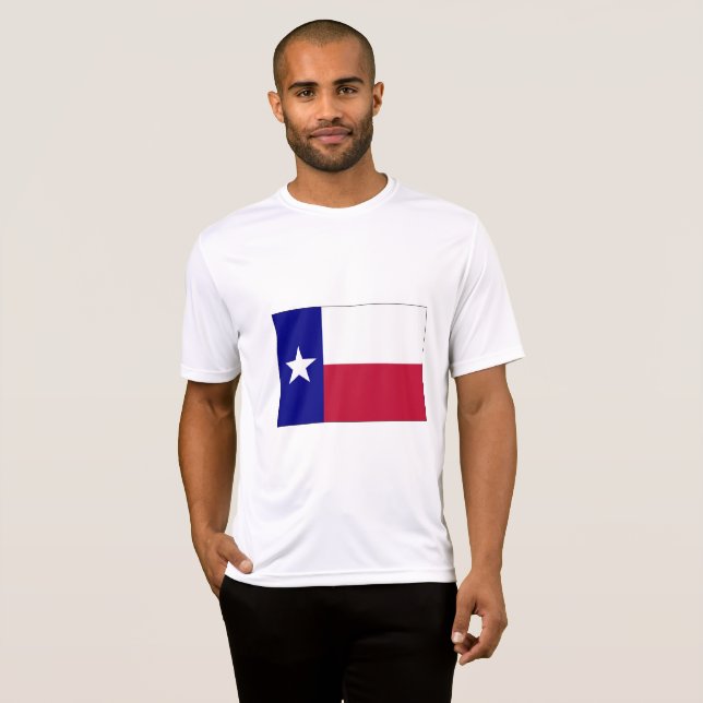 T-shirt Indicateur Texas Lone Star (Devant entier)