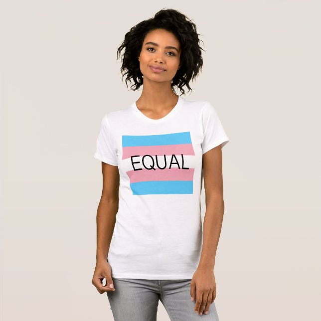 T-shirt Indicateur transgenre EQUAL (Devant entier)