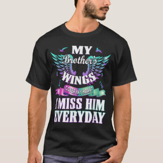 T-shirt Indicateur turquoise de sensibilisation au suicide