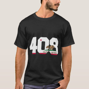 T-shirt Indicatif régional 408 San Jose California
